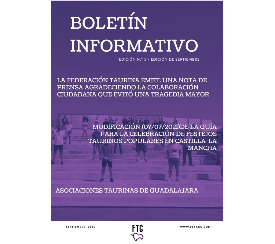 05. Boletín FTG SEPTIEMBRE 2021