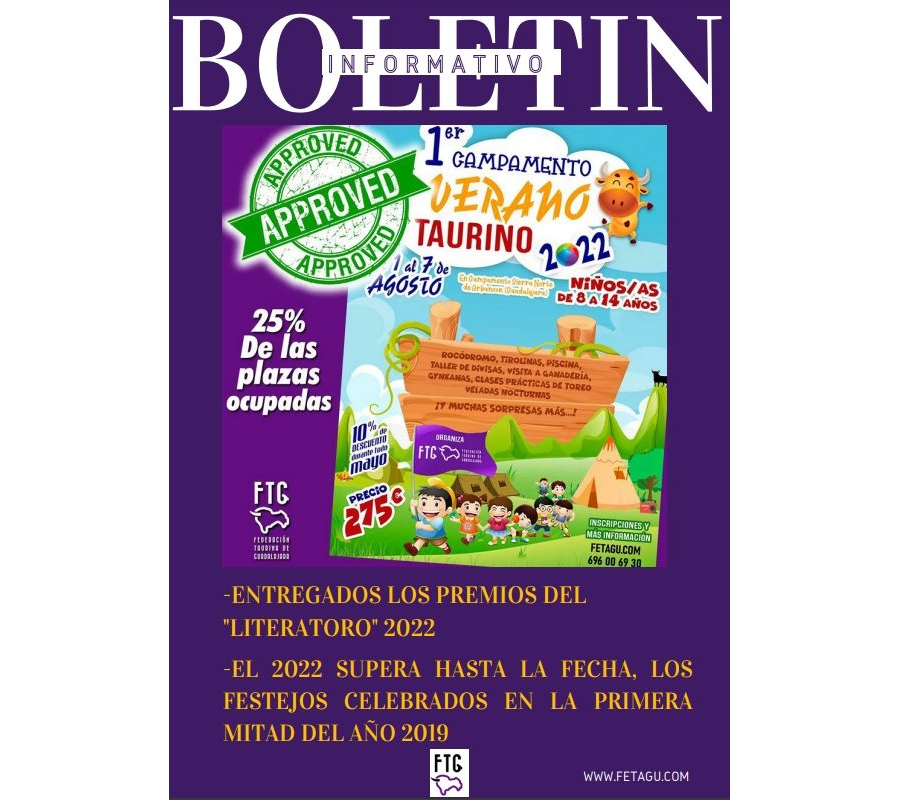 15. Boletín FTG JULIO 2022