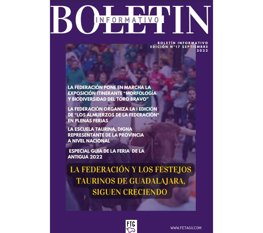 17. Boletín FTG SEPTIEMBRE 2022